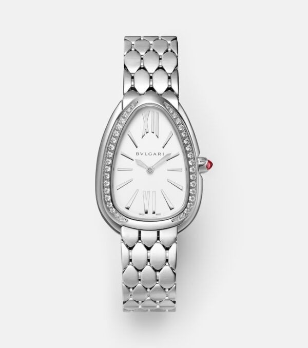 Serpenti Seduttori watch with diamonds