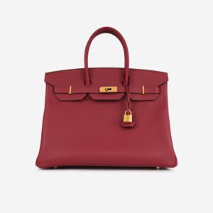 Hermès Birkin 35 - Rouge Grenat Epsom | Gold Hardware
